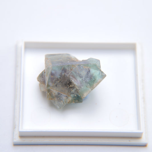 Fluorite & Quartz from Weardale, County Durham, UK - 4.3g - Luna Panther