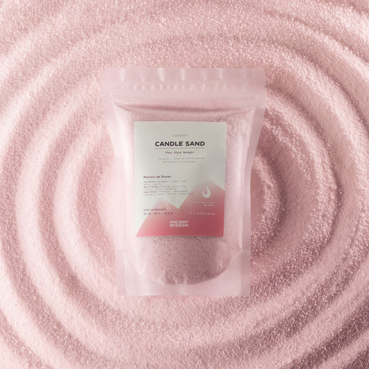 Fragranced Candle Sand – Dusty Rose – Maison de Roses – 300 g - Luna Panther alternate view