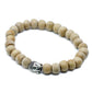 Fragrant Sandal Beads & Buddha Bangle - Luna Panther