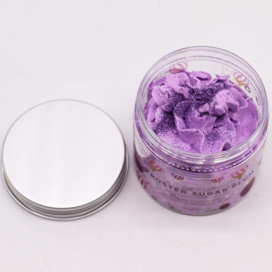 Frosted Sugar Plum Whipped Soap 120 g — bath & body, image 2 of 5. alternate view
