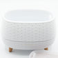 Futuristic Ribbed Aroma Diffuser with Colour - Changing Light - Luna Panther