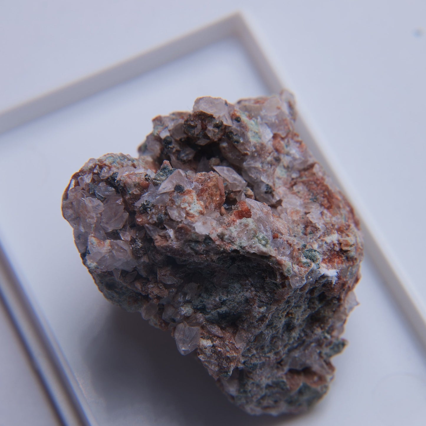 Galena, Calcite & Cerussite from Judkins Quarry, Nuneaton, Warwickshire - 21.62g — minerals, image 5 of 6.