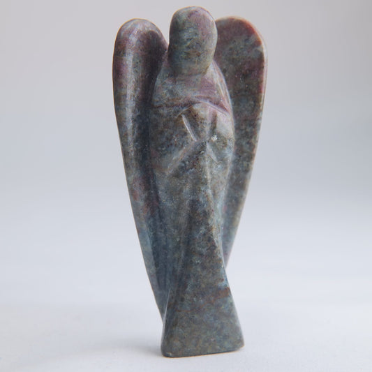 Garnet Angel Carving 79g 80mm - Luna Panther alternate view