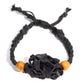 Gemstone Bracelet Cord - Black - Luna Panther