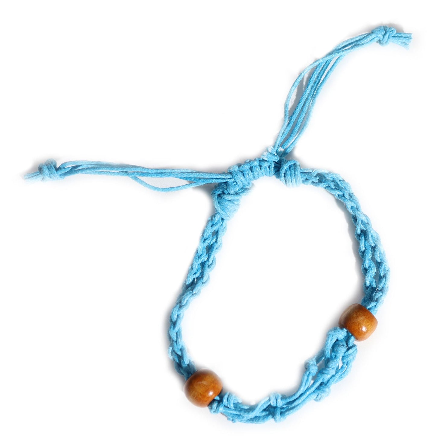 Gemstone Bracelet Cord - Blue - Luna Panther