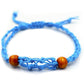 Gemstone Bracelet Cord - Blue - Luna Panther