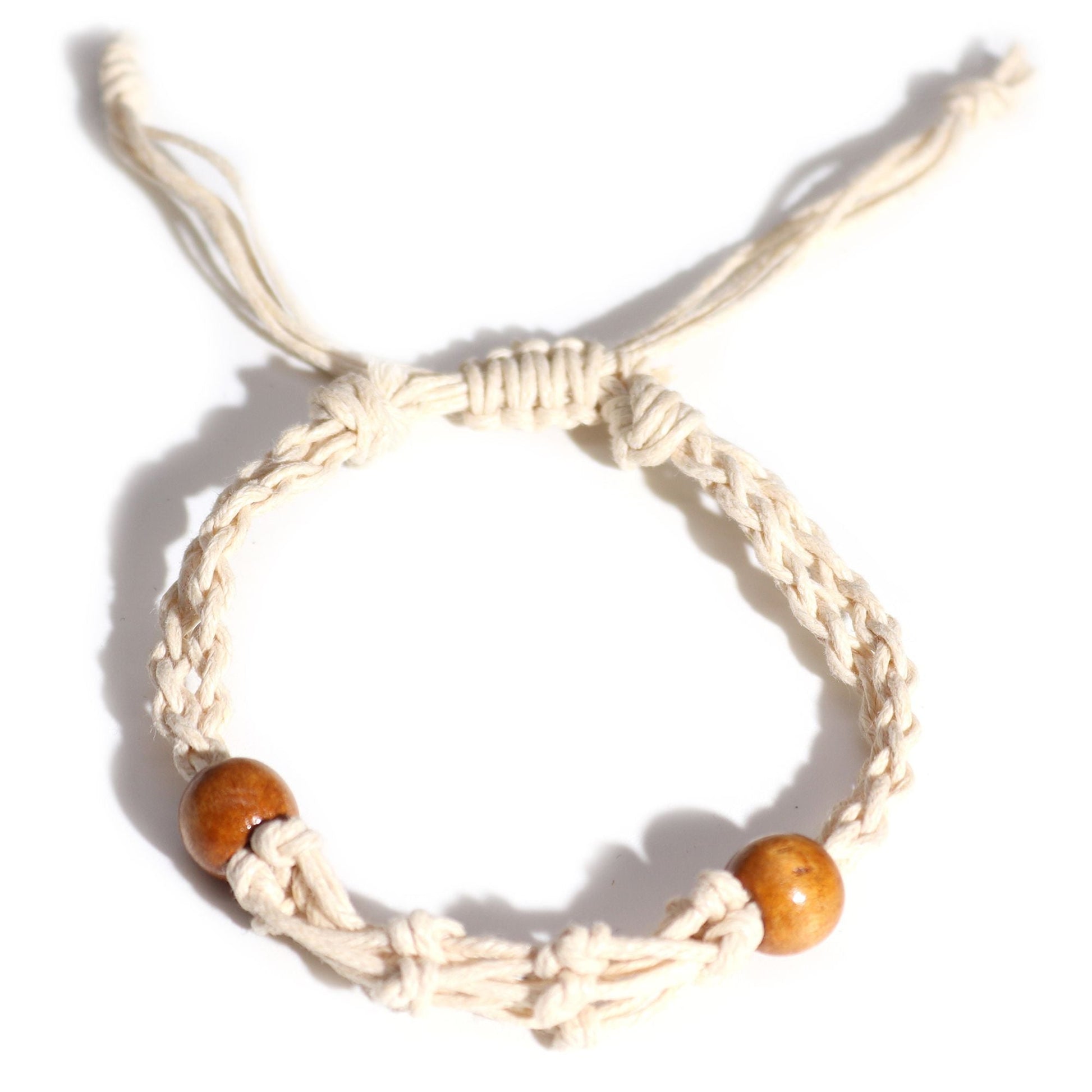 Gemstone Bracelet Cord - Natural - Luna Panther