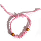 Gemstone Bracelet Cord - Pink - Luna Panther