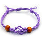 Gemstone Bracelet Cord - Purple - Luna Panther