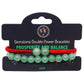Gemstone Double Power Bracelets - Jade - Luna Panther