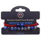 Gemstone Double Power Bracelets - Lapis Lazuli - Luna Panther