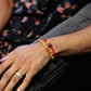 Gemstone Double Power Bracelets - Yellow Aventurine - Luna Panther