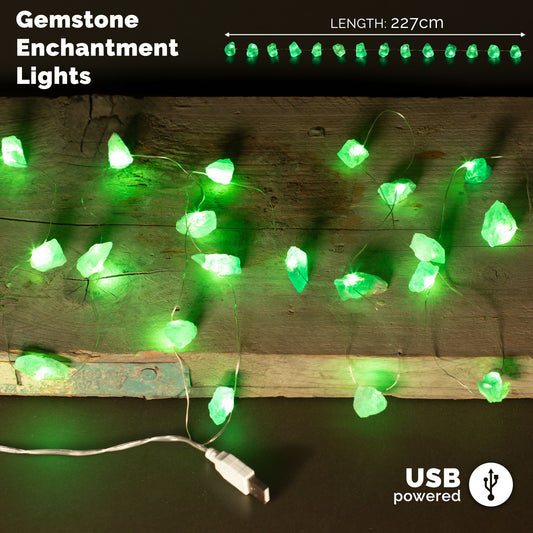 Gemstone Enchantment Lights – Crystal Jade - Luna Panther
