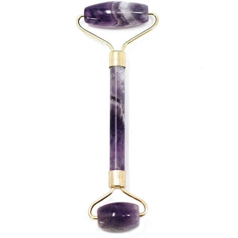 Gemstone Face Roller - Amethyst - Luna Panther