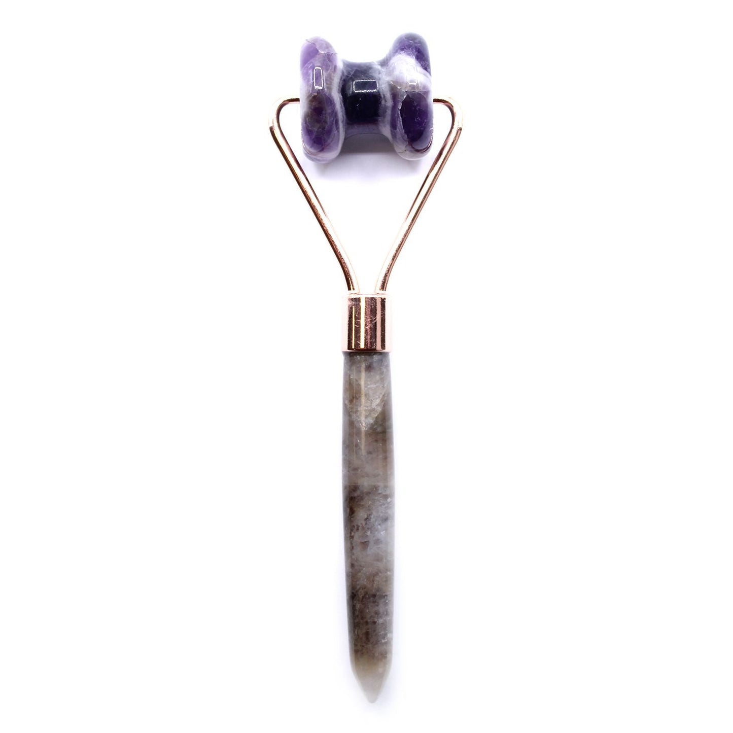 Gemstone Jawline Roller - Amethyst - Luna Panther