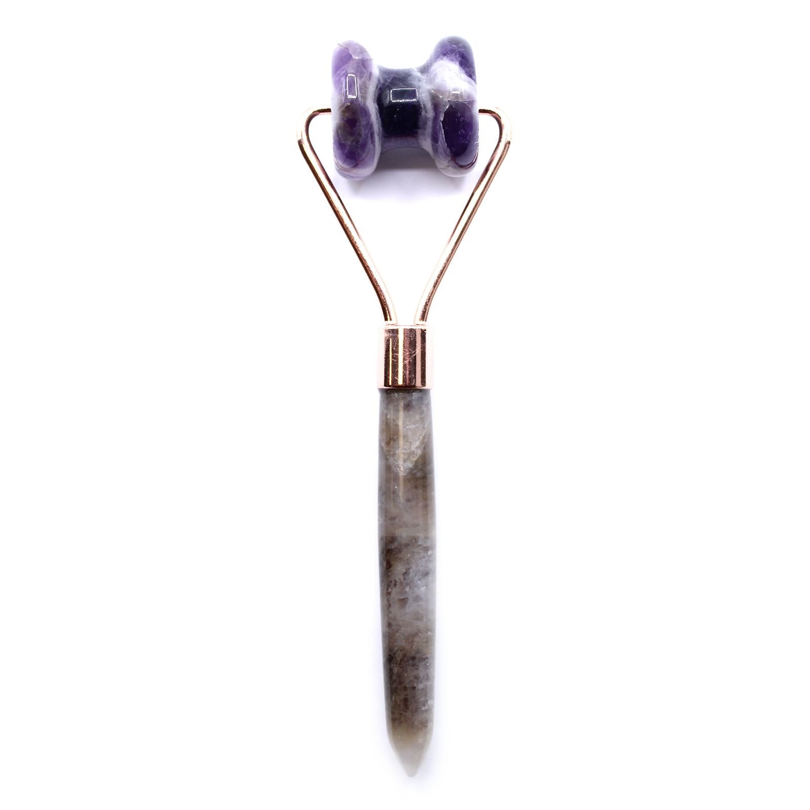 Gemstone Jawline Roller - Amethyst - Luna Panther