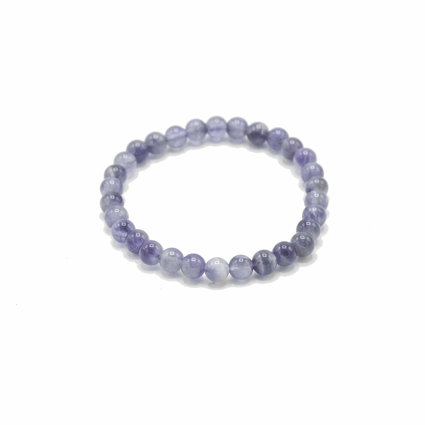 Gemstone Manifestation Bracelet - Amethyst - Calmness - Luna Panther