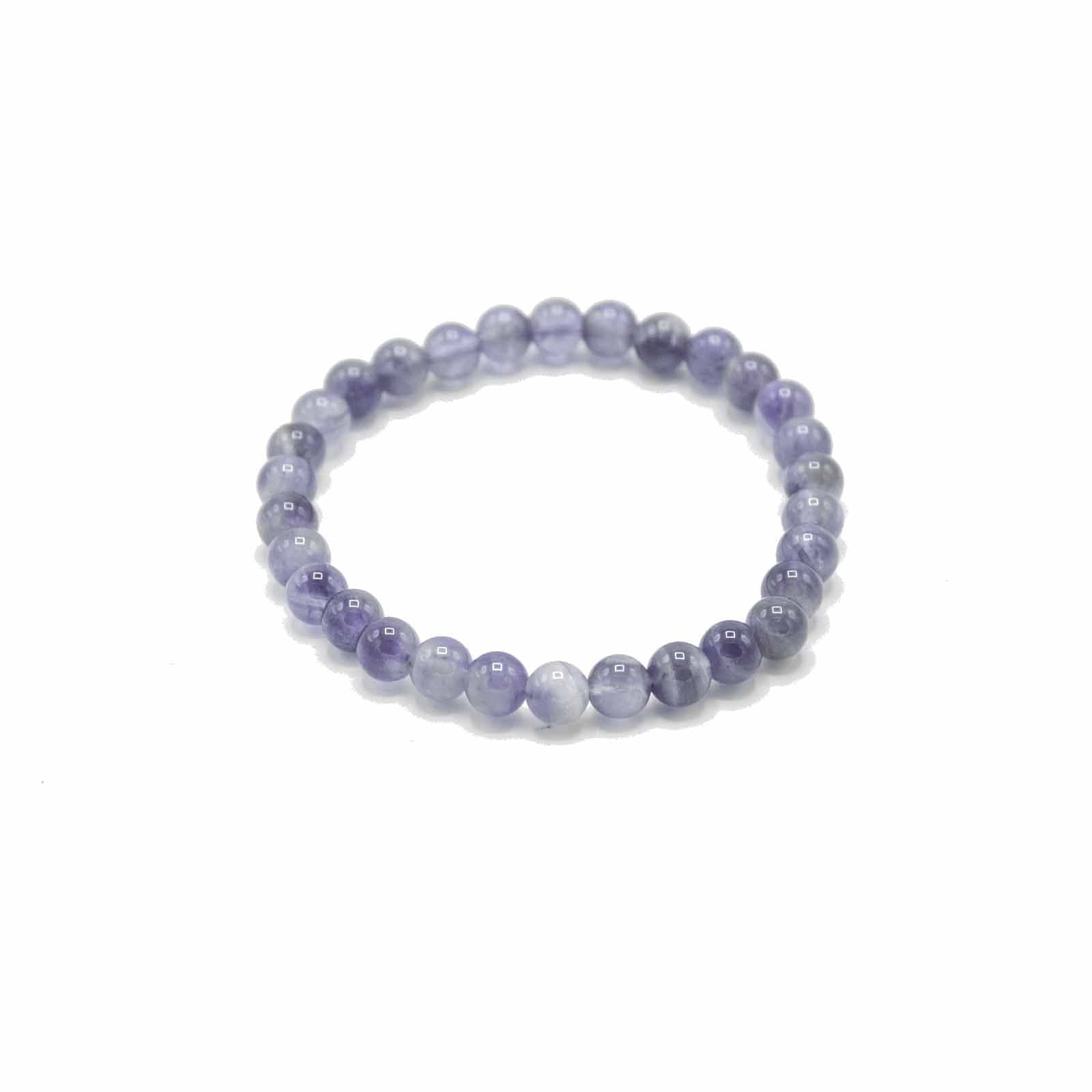 Gemstone Manifestation Bracelet - Amethyst - Calmness - Luna Panther