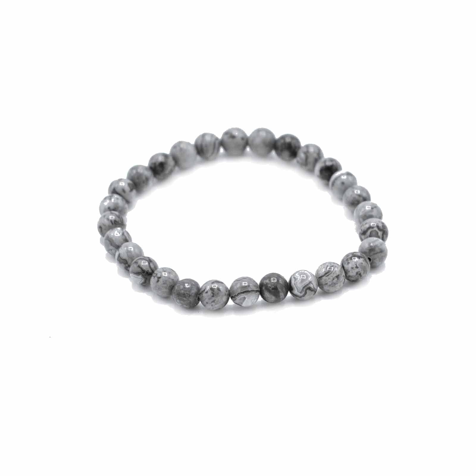 Gemstone Manifestation Bracelet - Map Stone - Prosperity - Luna Panther