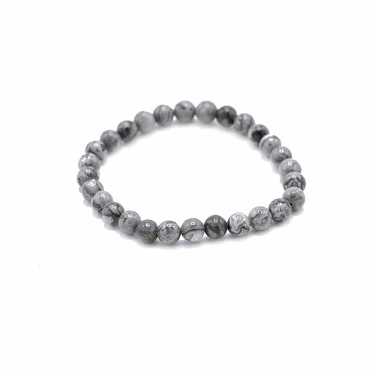 Gemstone Manifestation Bracelet - Map Stone - Prosperity - Luna Panther alternate view