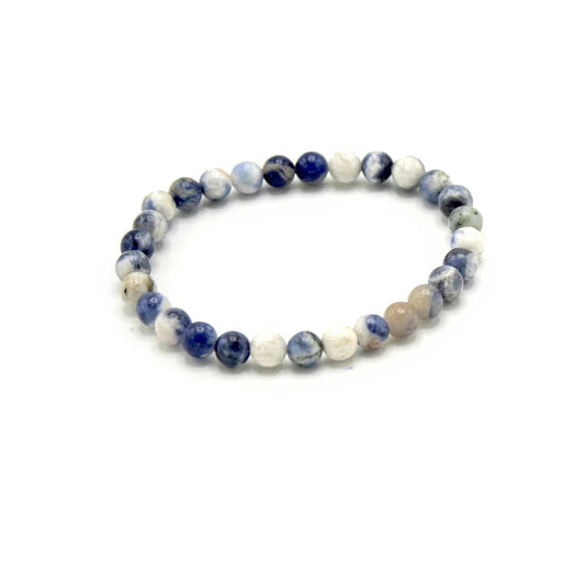 Gemstone Manifestation Bracelet - Sodalite - Truth - Luna Panther alternate view