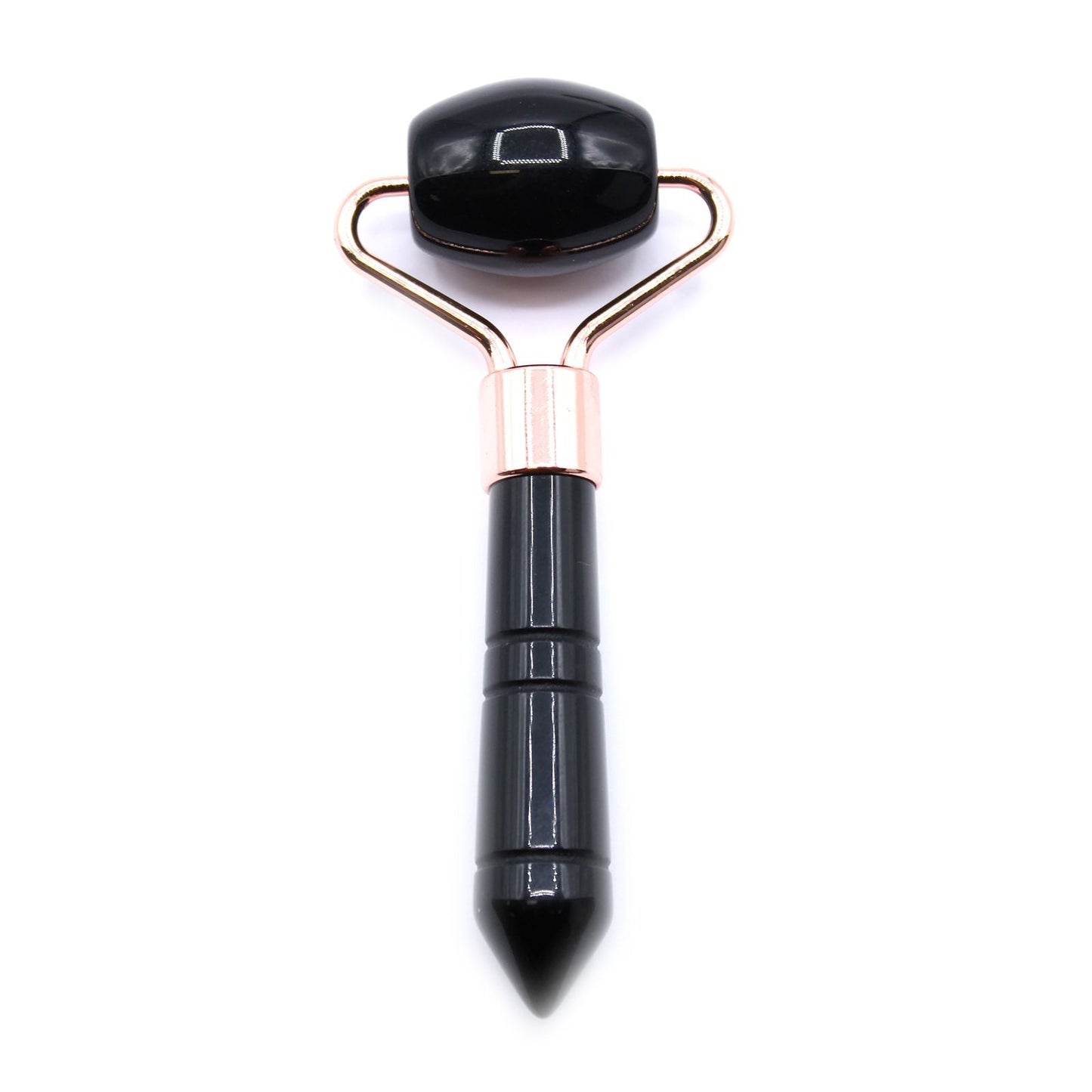 Gemstone Mini Roller - Black Obsidian - Luna Panther
