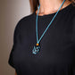 Gemstone Necklace Cord - Blue - Luna Panther