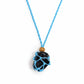 Gemstone Necklace Cord - Blue - Luna Panther