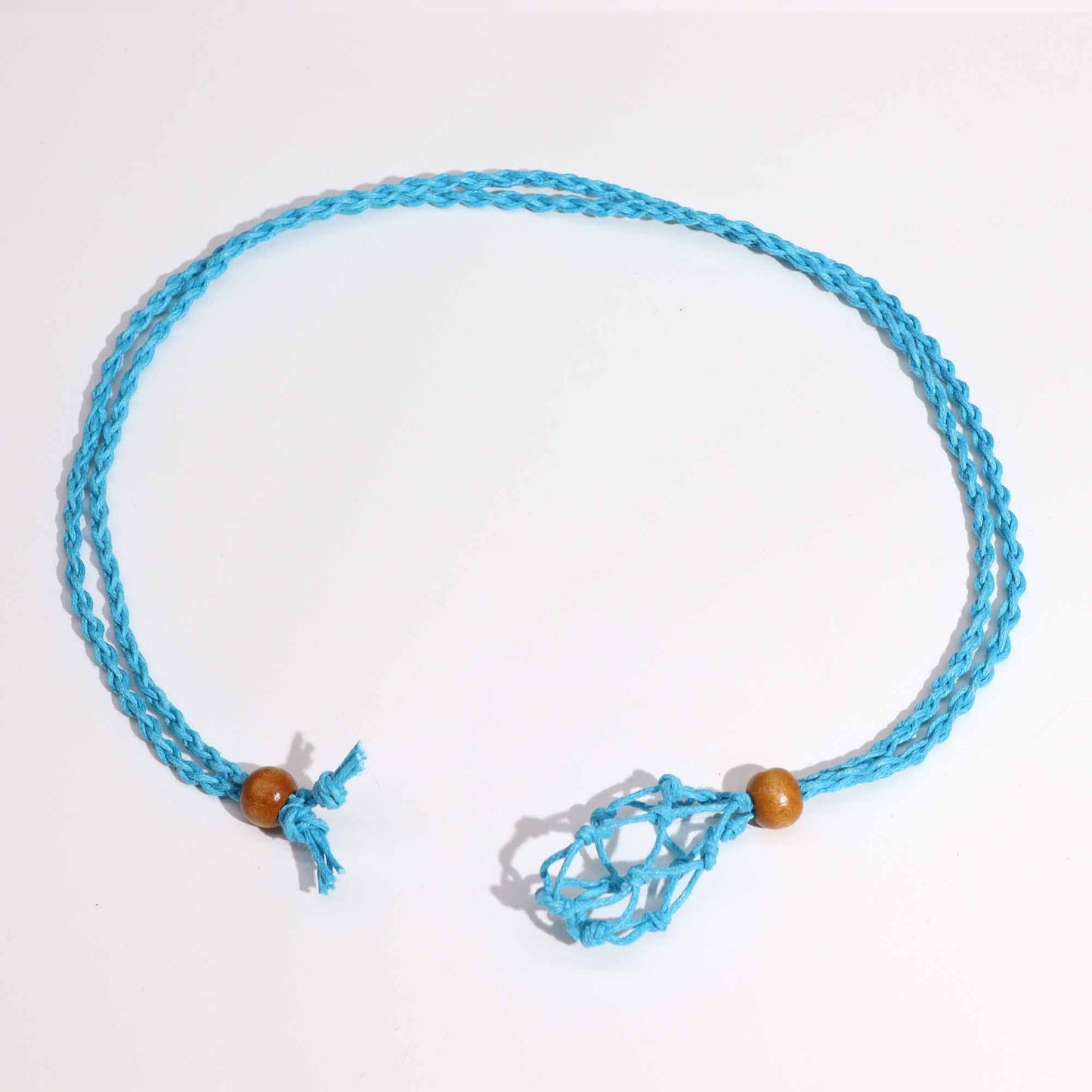 Gemstone Necklace Cord - Blue - Luna Panther