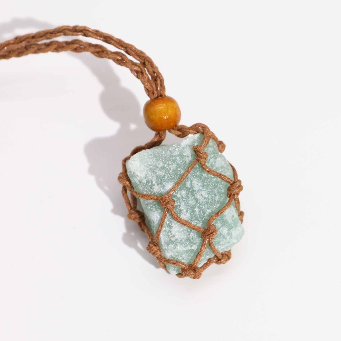 Gemstone Necklace Cord - Brown - Luna Panther