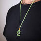 Gemstone Necklace Cord - Green - Luna Panther