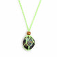 Gemstone Necklace Cord - Green - Luna Panther