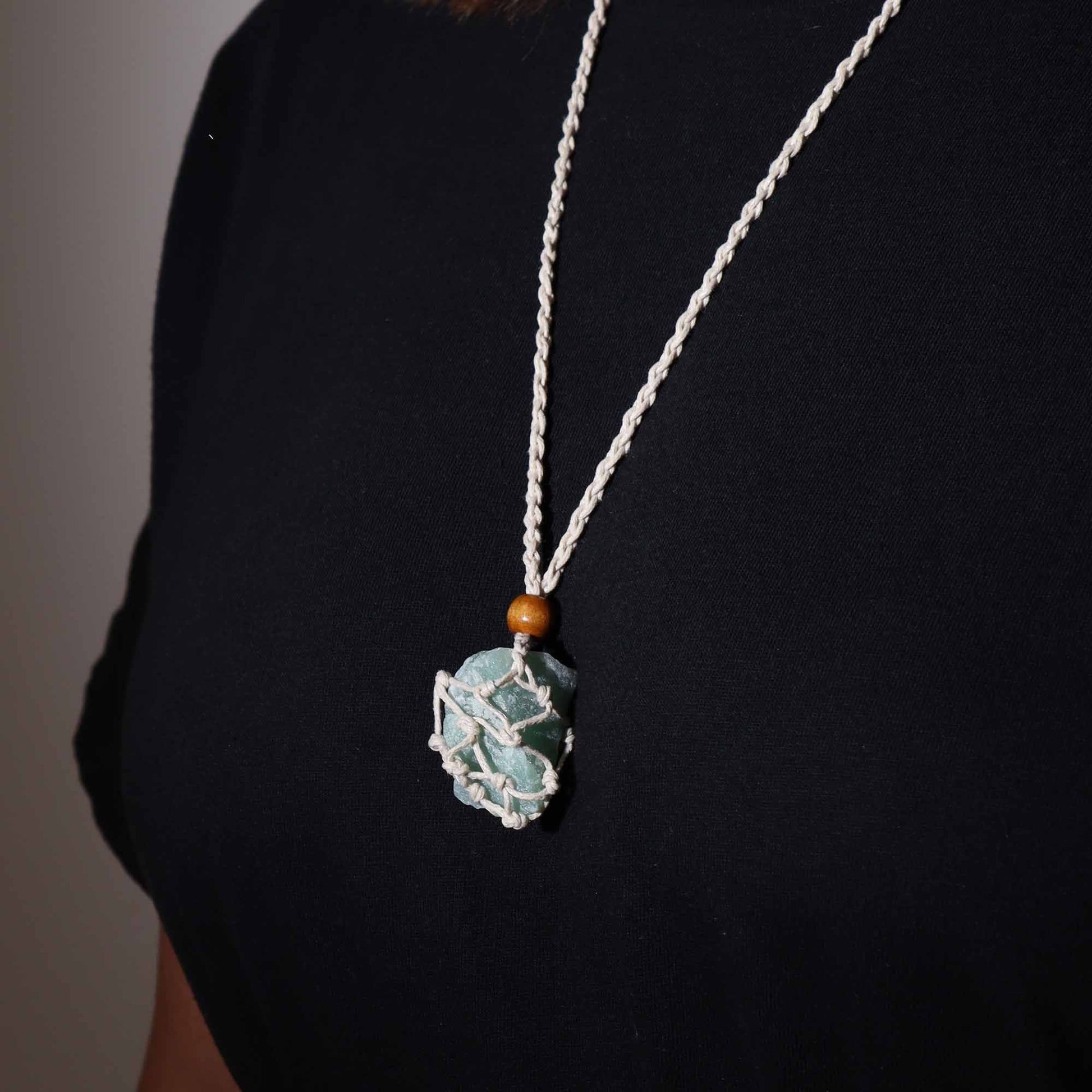 Gemstone Necklace Cord - Natural - Luna Panther