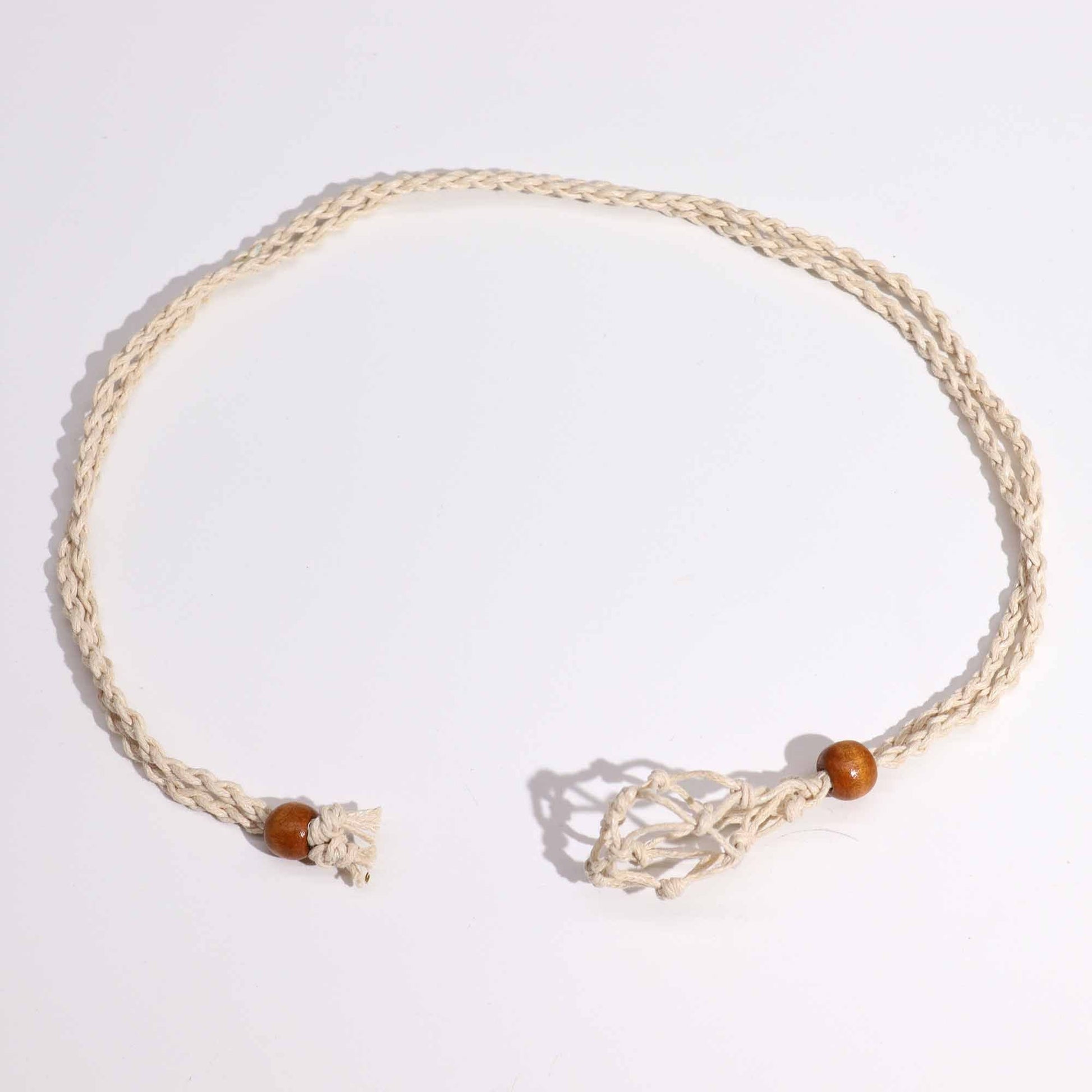 Gemstone Necklace Cord - Natural - Luna Panther