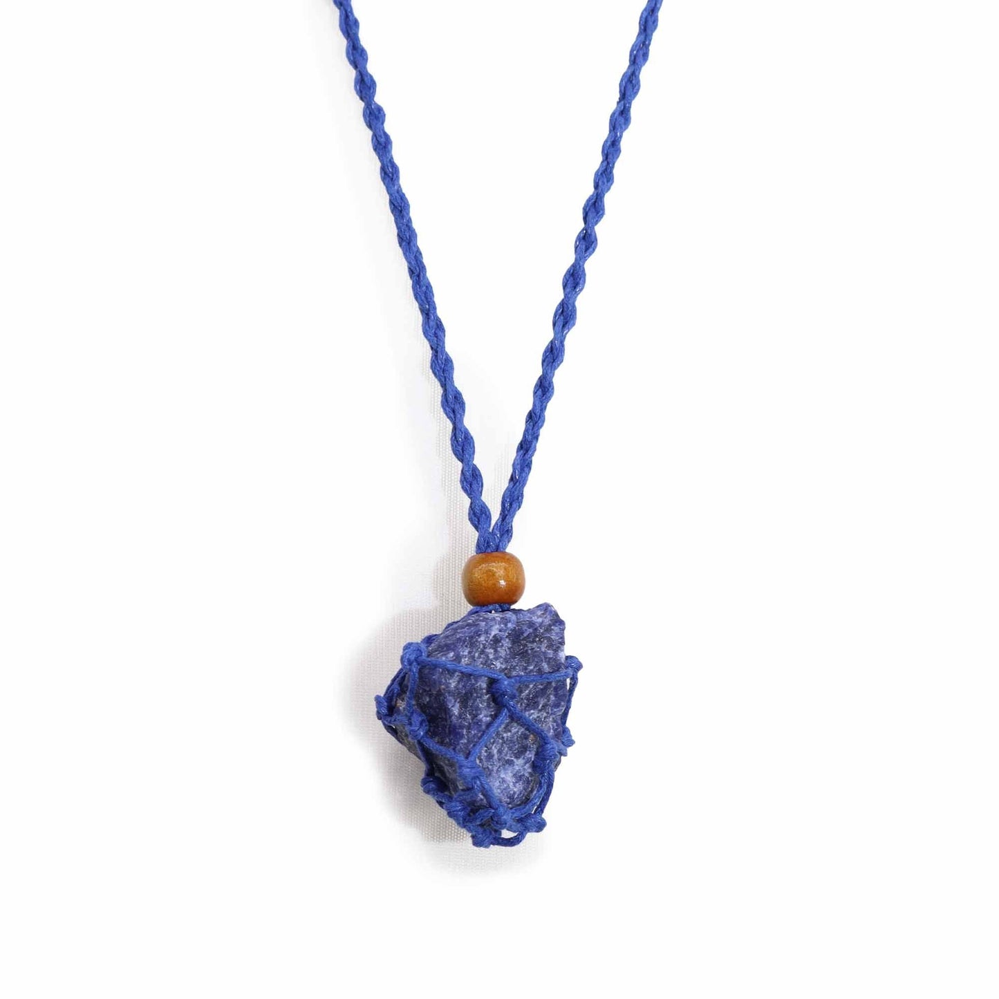 Gemstone Necklace Cord - Navy - Luna Panther