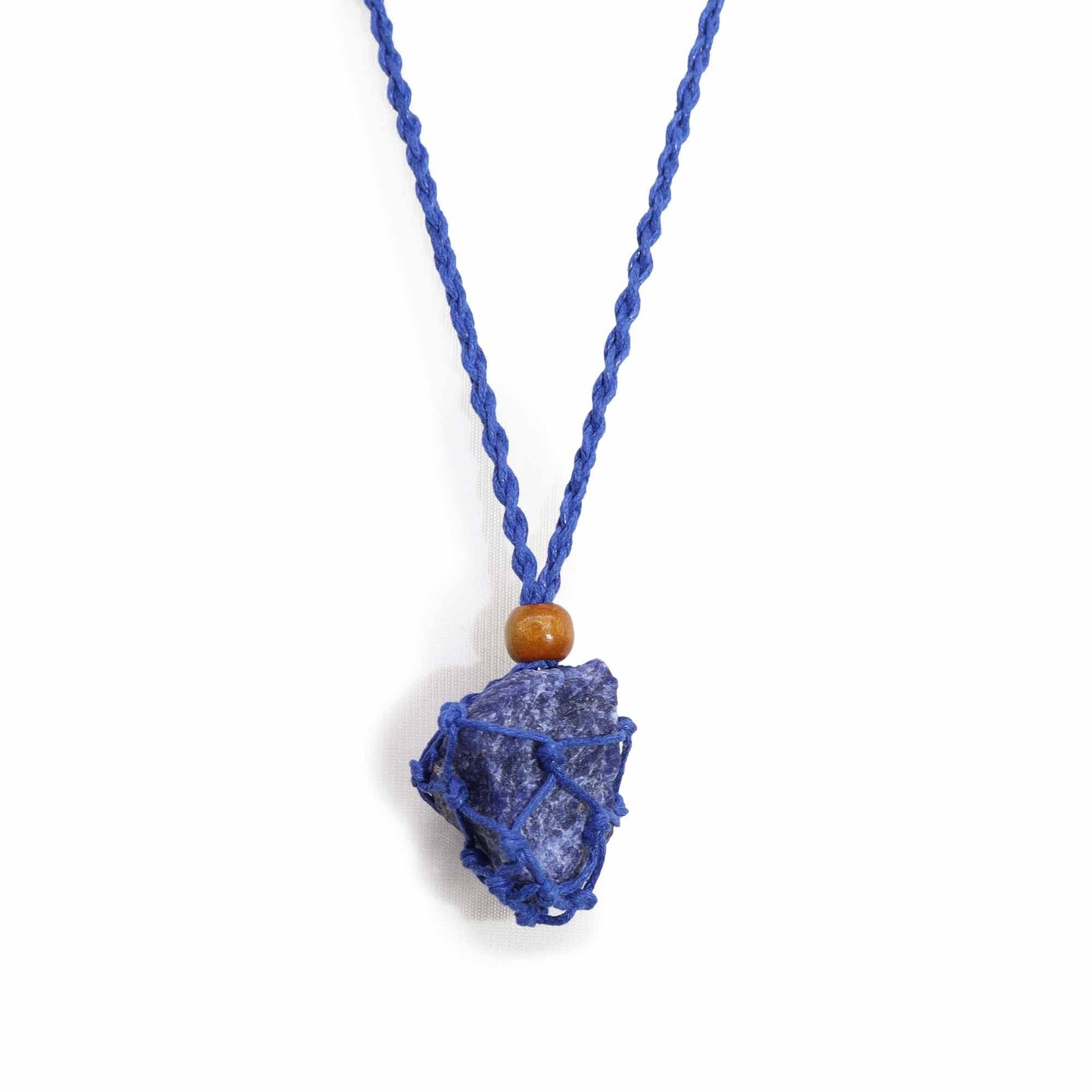 Gemstone Necklace Cord - Navy - Luna Panther
