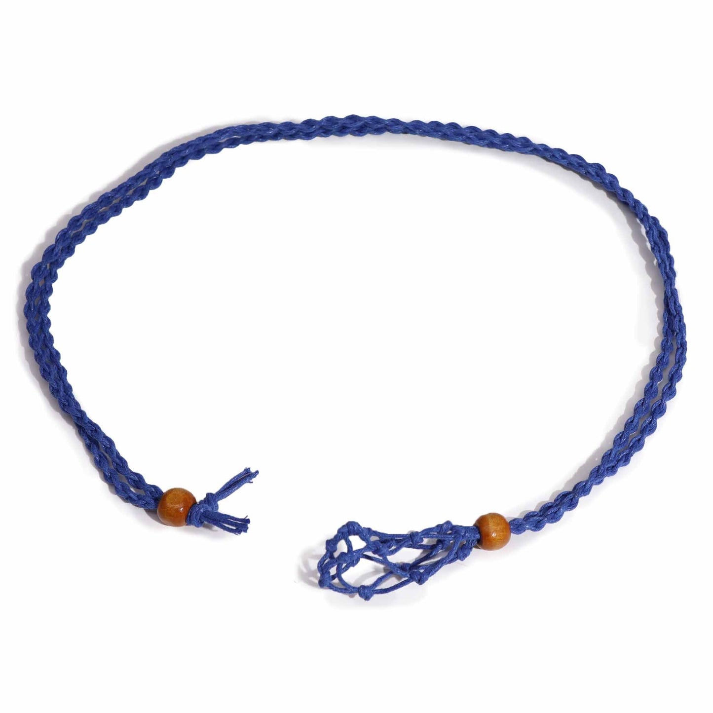 Gemstone Necklace Cord - Navy - Luna Panther