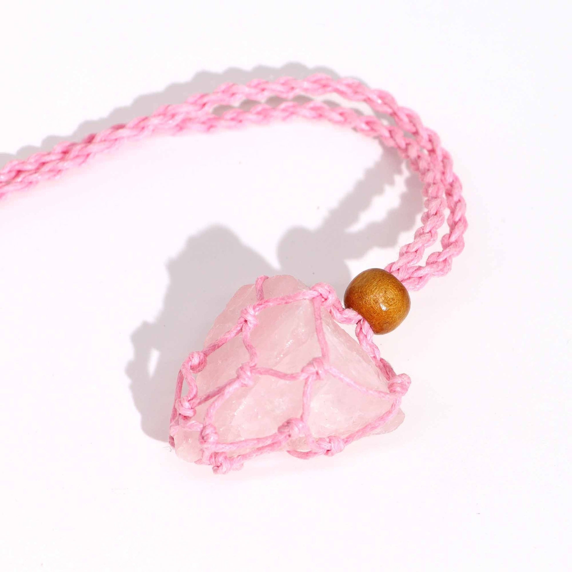 Gemstone Necklace Cord - Pink - Luna Panther