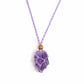 Gemstone Necklace Cord - Purple - Luna Panther