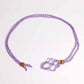 Gemstone Necklace Cord - Purple - Luna Panther