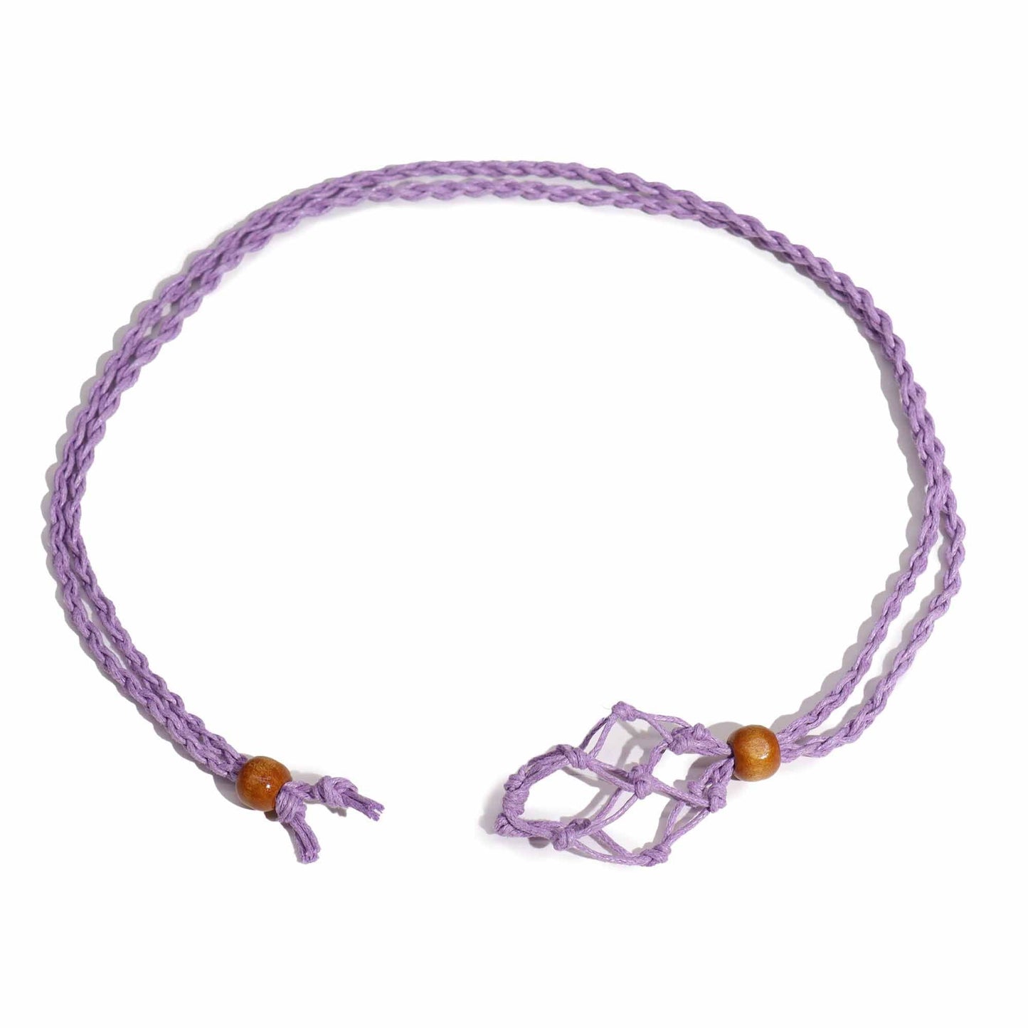 Gemstone Necklace Cord - Purple - Luna Panther