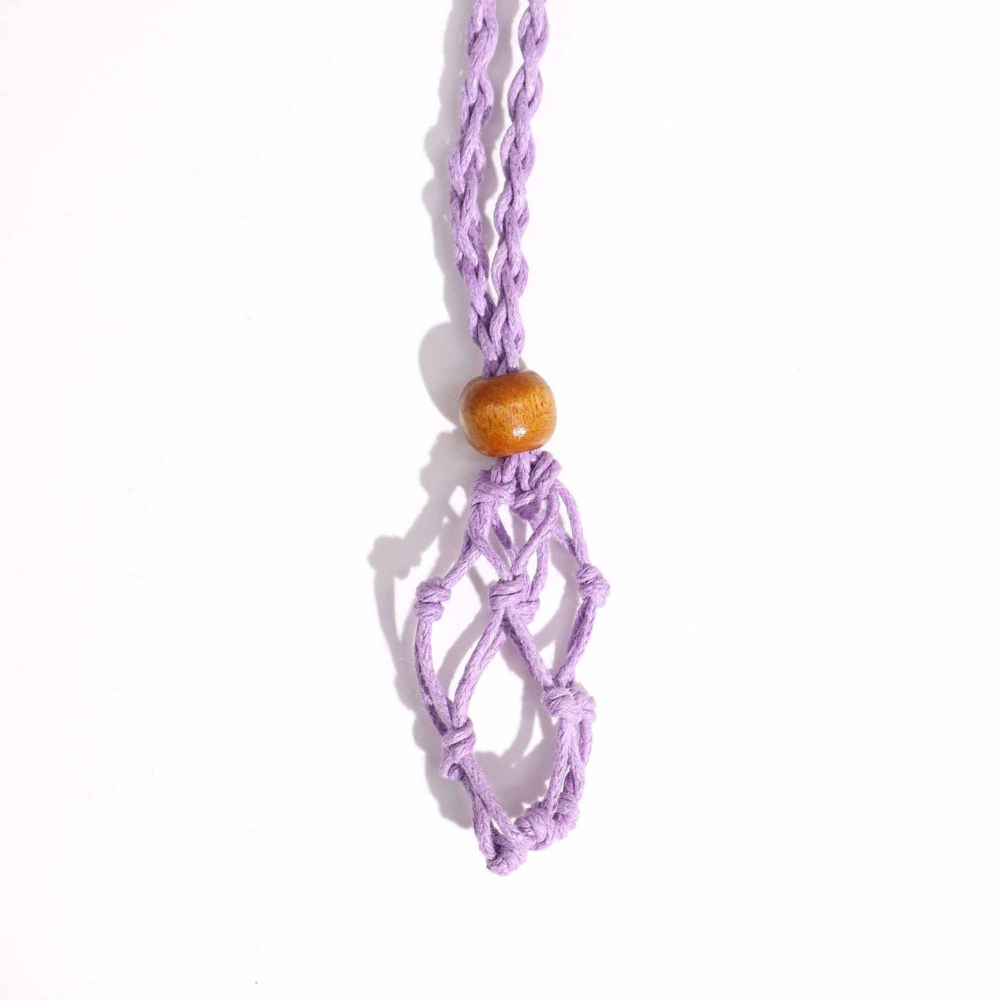 Gemstone Necklace Cord - Purple - Luna Panther