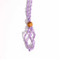 Gemstone Necklace Cord - Purple - Luna Panther