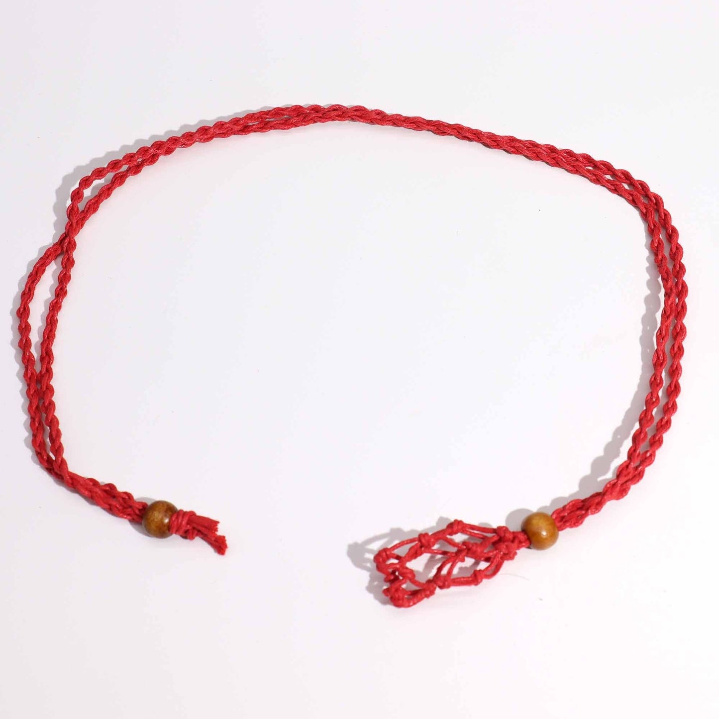 Gemstone Necklace Cord - Red - Luna Panther