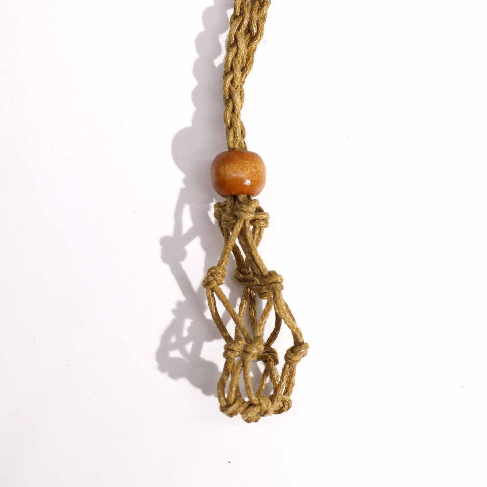 Gemstone Necklace Cord - Sand - Luna Panther