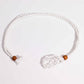 Gemstone Necklace Cord - White - Luna Panther