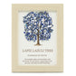 Gemstone Picture - Tree of Life - Lapiz (20x14.7x1cm) - Luna Panther