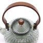 Glass Infuser Teapot - Charcoal Ribbed Pearl - 950ml - Luna Panther