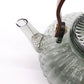 Glass Infuser Teapot - Charcoal Ribbed Pearl - 950ml - Luna Panther