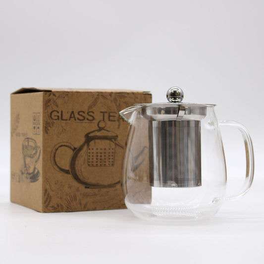 Glass Infuser Teapot - Contemporary - 550ml - Luna Panther alternate view